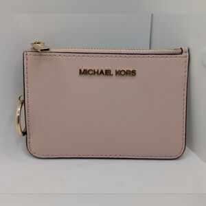 Michael Kors Blush Pink Card Holder